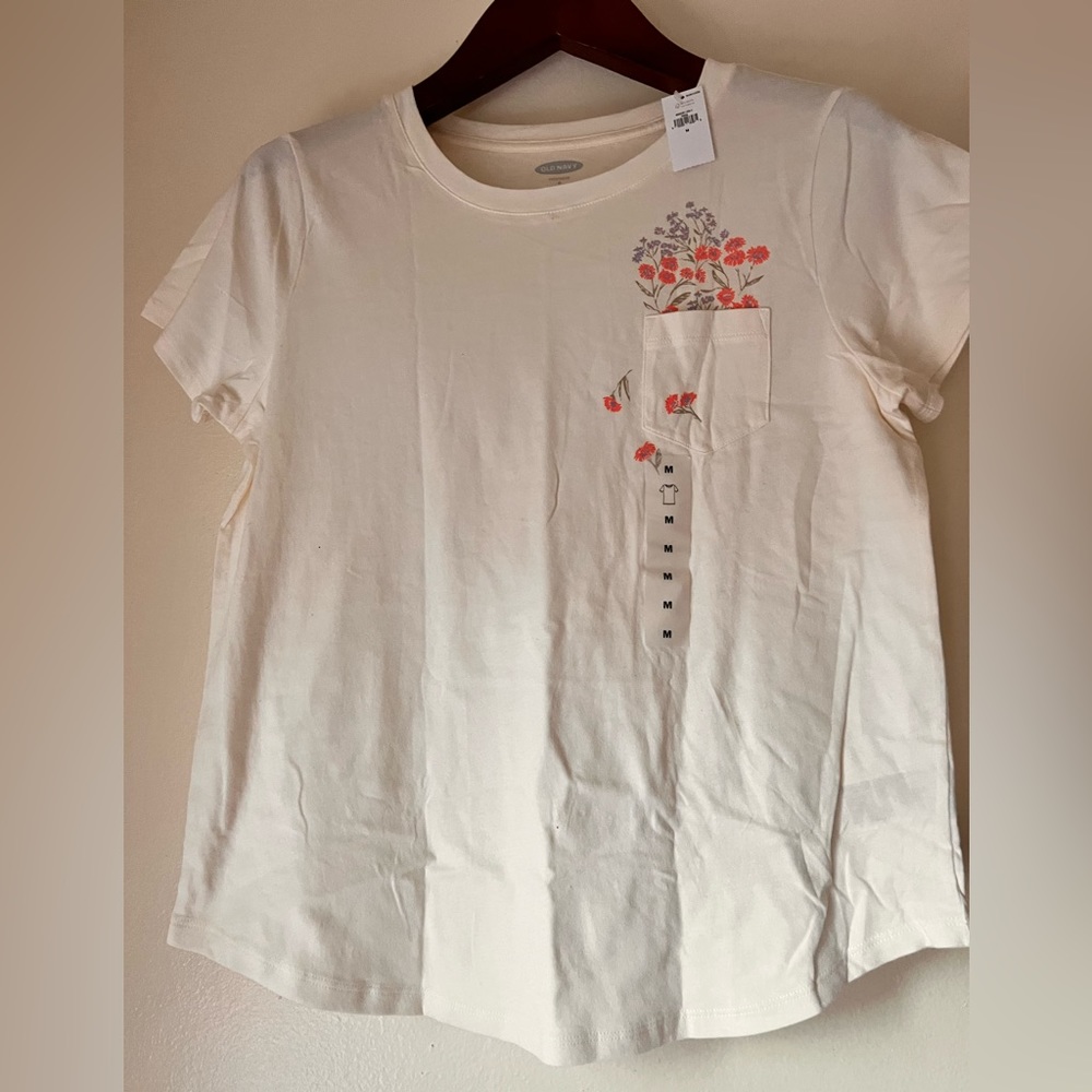 Old Navy, Size:Medium, Cream/ Multi-Color